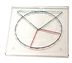 Transparent Geoboards, 24 Pin, Circular, 7 1/4"